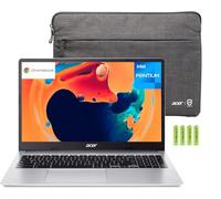 Acer Chromebook 315 15,6" HD IPS Ordinateur portable, 4 Go RAM, 128 Go de stockage, Intel Pentium N6000 4 cœurs, pavé numérique, Wi-Fi 6, Bluetooth, lecteur de cartes SD, type C, système