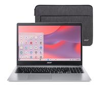 Acer Chromebook 315 CB315-3H-C0VT Ordinateur portable | Intel Celeron N4000| Écran HD 15,6" (1366 x 768) | 4 Go LPDDR4 | 128 Go eMMC | Intel Wireless 802.11ac Gigabit Wi-Fi | Chrome OS | Housse |