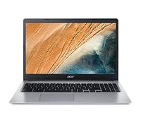 Acer Chromebook 315 CB315-3H-C417 Ordinateur Portable 15.6'' HD, PC Portable (Intel Celeron N4000, RAM 4Go, 32Go eMMC, Intel UHD Graphics, Chrome OS) - Clavier AZERTY (Français), Laptop Gris