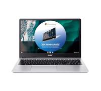 Acer Chromebook 315 CB315-4HT-C5B3, Ordinateur Portable Tactile 15,6'' Full HD IPS, PC Portable (Intel Celeron N4500, RAM 4 Go, 128 Go eMMC, UHD Graphics, Chrome OS), Laptop Gris, Clavier AZERTY