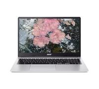 acer Chromebook 315, ordinateur portable à écran FHD de 15,6", Intel Celeron N4500, 4 Go de RAM, 64 Go eMMC, webcam, Chrome OS, argent pur, étui de protection inclus, carte SD TWE 64 Go