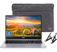 acer Chromebook 315 Ordinateur portable - pour étudiants et entreprises, écran HD de 15,6", processeur Intel Dual-Core, 4 Go de RAM, 64 Go eMMC, carte graphique Intel UHD, longue durée de vie, Wi-Fi,