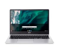 Acer Chromebook Celeron N (2022) 15.6 , 64 Gb 8 Go RAM 1.1 GHz Intel UHD Graphics Chrome, Argent - Azerty