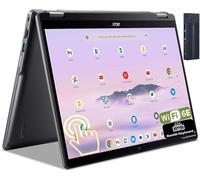 acer Chromebook Plus Spin 514 Écran tactile IPS WUXGA 2 en 1, processeur Core i5-1334U, 8 Go de RAM 1 To SSD, Wi-Fi 6E, Bluetooth, webcam, clavier rétroéclairé, station d'accueil 9H 128 Go, Chrome OS