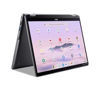 Acer Chromebook Plus Spin 514 Ordinateur portable avec Google AI - Écran tactile IPS 14" WUXGA 1920 x 1200 | Processeur Core 3 100U | 8 Go LPDDR5X | 128 Go UFS | WiFi 6E | Webcam FHD | Chrome OS |