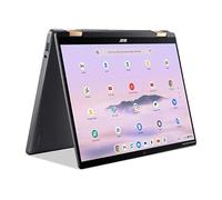 acer Chromebook Plus Spin 714 Ordinateur portable avec Google AI, écran tactile WUXGA 14", Intel Core Ultra 5 115U, 8 Go de RAM LPDDR5, SSD 512 Go, clavier rétroéclairé, Thunderbolt 4, Chrome OS