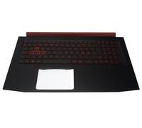 acer Clavier éclairé scandinave (Nordic) + top case noir Aspire Nitro 5 AN515-51 Series (Original)