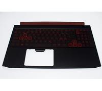 acer Clavier éclairé scandinave (Nordic) + Top Case Noir Aspire Nitro 5 AN515-54 Series (Original)