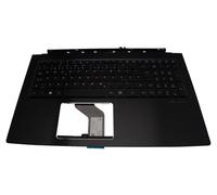 Acer Clavier éclairé scandinave (Nordic) + Topcase noir Aspire V Nitro7-593G Series (Original)