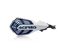 Acerbis Gardes-mains K-Future - Compatible GasGas/KTM/Husqvarna - Blanc/Bleu foncé