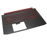 acer Group 6B.Q5XN2.012-6BQ5XN2012 Clavier rétroéclairé allemand (DE) + Top case Noir