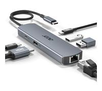 acer Hub USB C 6 en 1 avec Ethernet 1Gbps, HDMI 4K@60Hz, PD 100W