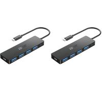 acer Hub USB C avec 5 Ports, 4 Ports de Données USB 5Gbps pour PC (21cm) (Lot de 2)