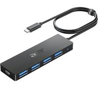 acer Hub USB C vers 4 Ports USB 3.0,Adaptateur USB C,Hub Multiport USB(Thunderbolt 3), Extension USB pour iPhone 15 Plus ProMax,MacBook Pro Air 2023 iMac iPad Pro Air Surface Pro Galaxy S24(120cm)