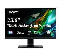 Acer KC242Y Hbi Moniteur de Bureau sans Cadre Full HD (1920 x 1080) | Technologie AMD FreeSync | 100 Hz | 1 ms (VRB) | Faible lumière Bleue | Inclinable | Ports HDMI et VGA