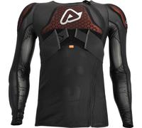Acerbis Flux Air, veste de protection S/M Noir Noir