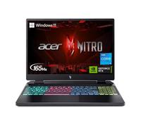 Acer Nitro 16 Ordinateur portable de jeu | Intel i5-13500H | GPU pour ordinateur portable NVIDIA GeForce RTX 4050 | 16" 2560 x 1600 165 Hz IPS G-SYNC | 8 Go DDR5 | 512 Go Gen 4 SSD | Wi-Fi 6 |