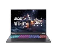 acer Nitro 16S AI (AN16S-61-R9ZH) Ordinateur portable de jeu, avec écran WQXGA IPS 180 Hz, AMD Ryzen AI 9 365, 32 Go de RAM, SSD 1 To, NVIDIA GeForce RTX 5070, Windows 11, clavier QWERTZ, noir