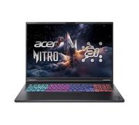 acer Nitro 18 AI (AN18-61-R8HK) Ordinateur portable de jeu, avec écran 18" WQXGA IPS 165 Hz, AMD Ryzen AI 9 365, 32 Go de RAM, SSD 1 To, NVIDIA GeForce RTX 5060, Windows 11, clavier QWERTZ, noir