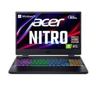 Acer Nitro 5 AN515-46-R0EQ Ordinateur portable de jeu | Processeur AMD Ryzen 7 6800H Octa-Core | GPU NVIDIA GeForce RTX 3070 Ti pour ordinateur portable | QHD FreeSync 165 Hz IPS | 32 Go DDR5 | 1 To