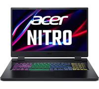 Acer Nitro 5 (AN517-55-770Z) Ordinateur portable de jeu | 17, 3" FHD écran 144Hz | Intel Core i7-12700H | 16 GB RAM | 1 TB SSD | NVIDIA GeForce RTX 4060 | Window