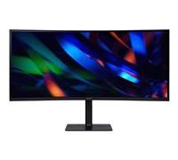 Acer Nitro CZ342CUR J0bmiphuzx - CZ2 Series - écran LED - incurvé - 34" - 3440 x 1440 UWQHD @ 120 Hz - VA - 300 cd/m² - 3000:1 - HDR10 - 1 ms - HDMI, DisplayPort, USB-C - haut-parleurs - noir