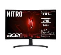 ACER Nitro ED270R S3 bmiipx, Écran PC Gaming Incurvé 27" FullHD, 180Hz (Curve 1500R, 1920x1080, 16:9, Freesync, 1ms (VRB), 250Nits, Confyview, 2xHDMI 2.0/1xDP 1.2) Moniteur PC Curve, Couleur Noir