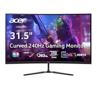 Acer Nitro ED320Q W0biip Écran de Jeu 31,5" Full HD 1920 x 1080 1500R 16:9 Courbe AMD FreeSync Premium Taux de rafraîchissement (240 Hz, 1 ms (VRB) 1 Port d'affichage 1.4 et 2