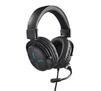 Acer Nitro Gaming Headset II : Pilotes de 50 mm | Microphone omnidirectionnel rétractable avec Commandes sur câble | Design Supra-auriculaire avec lumières RVB