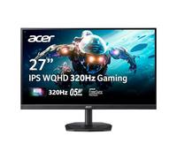 Acer Nitro KG2 Moniteur de jeu 27" WQHD 2560 x 1440 IPS ZeroFrame AMD FreeSync Premium Taux de rafraîchissement 320 Hz Jusqu'à 0,5 ms DCI-P3 90 % 1 port d'affichage 1.4 et 2 x HDMI 2.1 71U F3. bmiipx