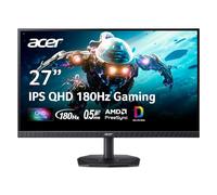Acer Nitro KG271U N3bmiipipp IPS QHD Écran de Jeu 2560 x 1440 AMD FreeSync jusqu'à 180 Hz jusqu'à 0,5 ms DCI-P3 95% HDR Support 10 Ports d'affichage 1.2 et Deux HDMI 2.0 X