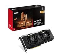 Acer Nitro Radeon RX 9060 XT Carte Graphique AMD (8 GDDR6, 128 Bits, PCIe 5.0 x16, 1 x HDMI 2.1a, 2 x DP 2.1b), 2 x Nitro FrostBlade, 1 x 8 Broches, Espace de Fente : 2