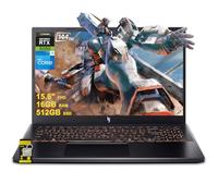 acer Nitro V 15 Ordinateur portable de jeu 15,6" FHD IPS 165 Hz Intel 8 cœurs i5-13420H 16 Go de RAM 512 Go SSD GeForce RTX 5050 GDDR7 DLSS4 (jusqu'à 440 AI Tops) Rétroéclairé Thunderbolt WiFi6 Win11