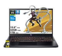 acer Nitro V 15 Ordinateur portable de jeu 15,6" FHD IPS 165 Hz Intel 8 cœurs i5-13420H 32 Go de RAM 1 To SSD GeForce RTX 5050 DLSS4 (jusqu'à 440 AI Tops) Rétroéclairé Thunderbolt Wi-Fi6 Win11Pro ICP