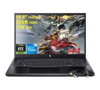 acer Nitro V 15 Ordinateur portable de jeu | 15,6 po FHD IPS 144 Hz | Intel 8 cœurs i5-13420H | 32 Go DDR5 1 To SSD | GeForce RTX 4050 | USB-C Win11 rétroéclairé avec accessoire DLCA