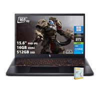 acer Nitro V 15 Ordinateur portable de jeu | 15,6 po FHD IPS 165 Hz | Intel 8-Core i5-13420H | 16 Go DDR4 512 Go SSD | GeForce RTX 5050 DLSS4 (jusqu'à 440 AI Tops) | Clavier rétroéclairé Win11 Pro
