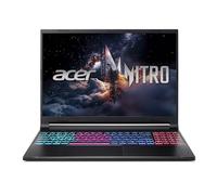 Acer Nitro V 16S AI (ANV16S-41-R93W) Ordinateur portable de jeu, écran 16" WQXGA IPS 180 Hz, AMD Ryzen 7 260, 16 Go de RAM, SSD 1 To, NVIDIA GeForce RTX 5070, Windows 11, clavier QWERTZ, noir