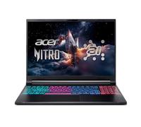 acer Nitro V 16S Ordinateur portable de jeu WUXGA IPS 180 Hz, processeur Intel Core 7 240H, NVIDIA GeForce RTX 5060, rétroéclairage RVB, noir, 16 Go de RAM DDR5, 1024 Go SSD, Windows 11 Famille