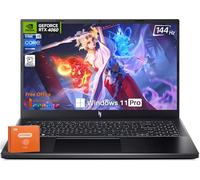 acer Nitro V Ordinateur portable de jeu, écran FHD IPS 144 Hz, Intel 14 cœurs i9-13900H, 64 Go de RAM DDR5, 2 To SSD, GeForce RTX 4060, Wi-Fi 6, clavier rétroéclairé, Windows 11 Pro, avec accessoires