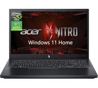 acer Nitro V Ordinateur portable de jeu FHD 15,6 po, Intel Core i5-13420H, GeForce RTX 4050, 32 Go de RAM 2 To SSD, station d'accueil 128 Go 9H, webcam, Wi-Fi, clavier rétroéclairé, Bluetooth, Windows