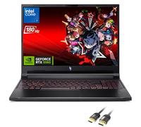 acer Nitro V16 Gaming Laptop, 16" WUXGA IPS 180Hz (100% sRGB), Intel 10-Core 7 240H, 32GB DDR5 1TB Gen4 SSD, GeForce RTX 5060 DLSS4, Backlit Keyboard, RJ 45, PDG HDMI Cable, US Version KB, Win 11 Pro
