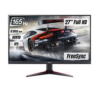 acer Nitro VG270Sbmiipx Écran PC Gaming 27" Full HD IPS 165 Hz, 1920x1080, 16:9, AMD FreeSync, 2 ms G2G, 250 Nits, Flickerless, ComfyView Anti-Reflet, 2xHDMI 2.0/DP 1.2 - Moniteur PC Inclinable