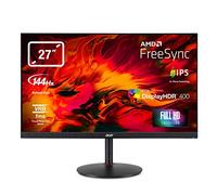Acer Nitro XV272Pbmiiprzx Écran PC Gaming 27" Full HD IPS 144 Hz, 1920x1080, 16:9, FreeSync, 1 ms VRB, 400 Nits, ComfyView Anti-Reflet, 2xHDMI 2.0/DP 1.4/USB 3.0 - Moniteur PC Réglable et Inclinable