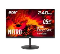 Acer Nitro XV272UW2bmiiprfx, Écran PC 27" WQHD IPS, 240Hz (2560x1440, 16:9, AMD FreeSync Premium, 1ms (VRB), 400Nits, 2xHDMI 2.0/1xDP 1.4) Moniteur PC, Pied Ajustable, Couleur Noir
