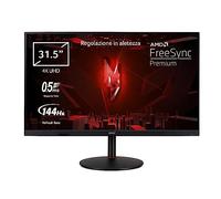 Acer Nitro XV322QKKV Moniteur de Jeu 31,5" (80 cm) 4K (UHD), 144 Hz, 1 ms (G2G), 0,5 ms (G2G Min.), 2 x HDMI 2.1, DP 1.4, Hauteur réglable, FreeSync Premium, Noir