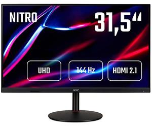 Acer Nitro XV322QKKVbmiiphuzx 78,74 cm 31" IPS 3840 x 2160 16:9 400 CD/m2 1ms DP Audio Black
