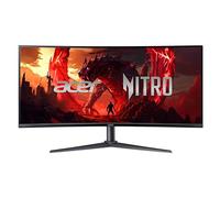 Acer Nitro XZ340CU J0bmiiphx - XZ0 Series - écran LCD - jeux - incurvé - 34" - 3440 x 1440 UWQHD - 250 cd/m² - HDR10 - 1 ms - 2xHDMI, DisplayPort - haut-parleurs - noir Noir G