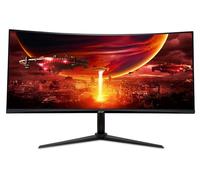 Acer Nitro XZ342CUV3, Écran PC Gaming Incurvé 34" UltraWide QHD, 180Hz (Curve 1500R, 3440x1440, 21:9, Freesync Premium, 1ms (VRB), 400Nits, 2xHDMI 2.0/1xDP 1.4) Moniteur PC curve, Pied Ajustable, Noir