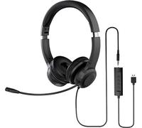 Acer Office Headset AHW154/Stereo/Jack/Drát/Černá