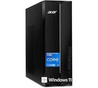 Acer Ordinateur de bureau 2025 SFF Intel Core i9-12900K (jusqu'à 5,1 GHz), 32 Go de RAM, SSD PCIe de 1 To, Intel UHD Graphics 730, Wi-Fi, 2 moniteurs pris en charge 4K, clavier et souris, Bluetooth